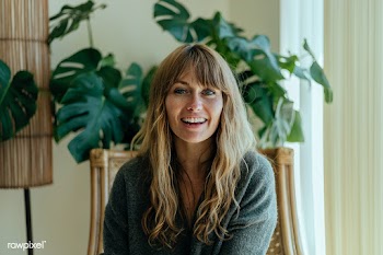 Happy woman at home during coronavirus quarantine  | Free  photo - 2328893