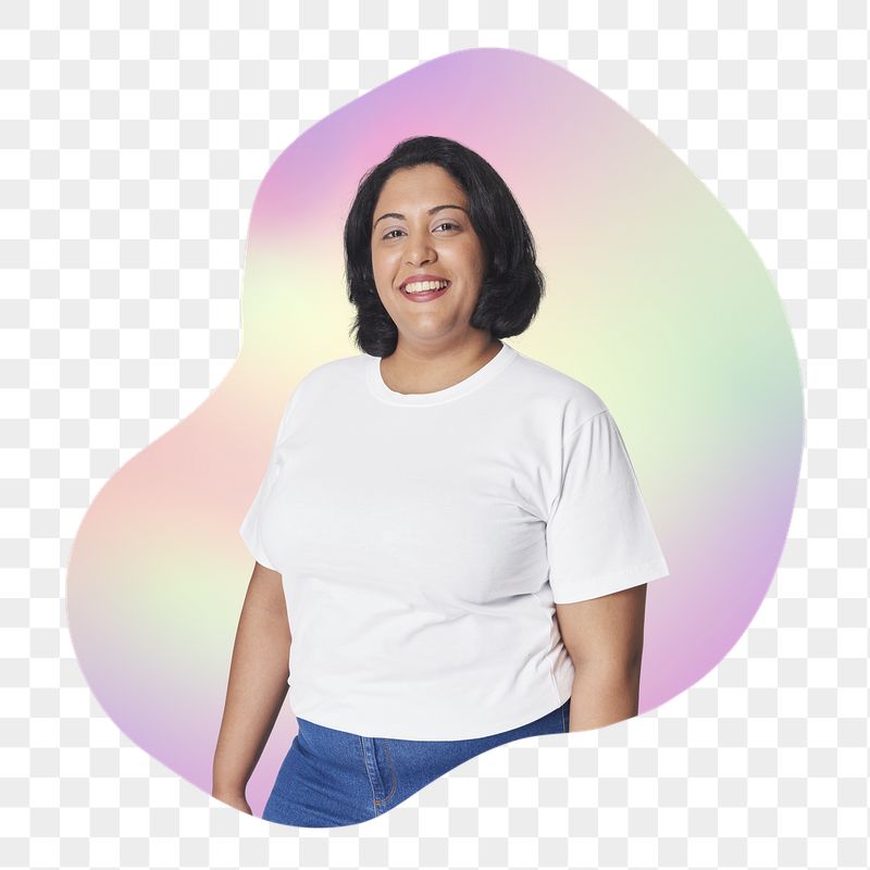 Happy woman png, transparent background | Free PNG - rawpixel
