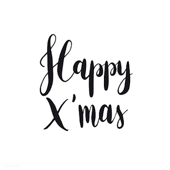 Happy X'mas typography style vector | Free stock vector - 517692