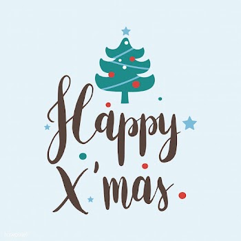 Happy Xmas Christmas greeting badge vector | Free stock vector - 495446