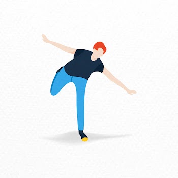 Happy young guy | Free stock vector - 1179624