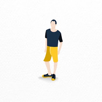 Happy young guy | Free stock vector - 1179641