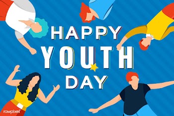 Happy youth day banner | Free stock vector - 1179697