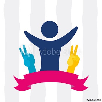 happy youth day flat design