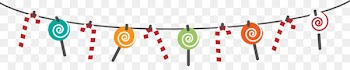 Harbin Christmas Gift - Christmas candy cane pull flag 