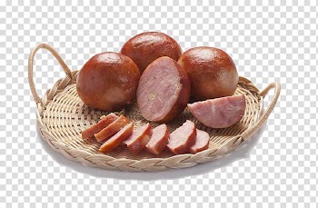Harbin Sausage Delicatessen u7d05u8178 Food, Button material ham sausage transparent background PNG clipart