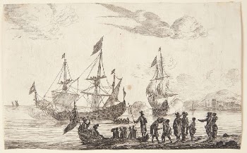 Harbor scene with ships saluting | Free Photo - rawpixel
