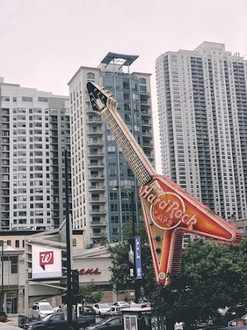 Hard Rock Cafe Signage