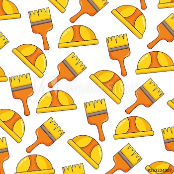hardhat brush tools background