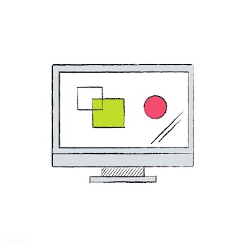 Hardware monitor art | Free stock vector - 397008