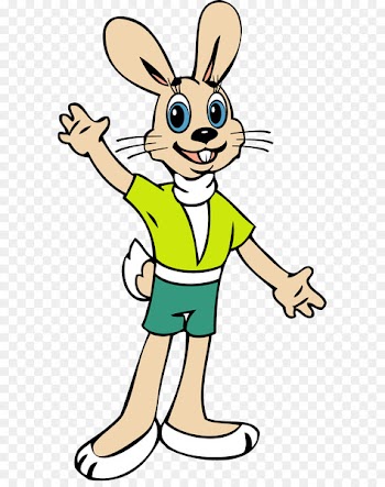 Hare Drawing Gray wolf Rabbit Cartoon - cartoon macaron 