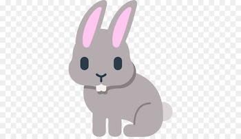 Hare Easter Bunny Domestic rabbit Emoji - rabbit 