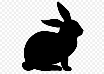 Hare Easter Bunny Rabbit Silhouette Drawing - rabbit 