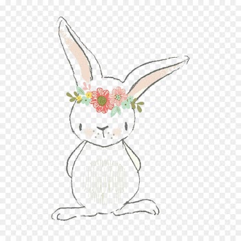 Hare, Watercolor Painting, European Rabbit, Rabbit, Cartoon PNG
