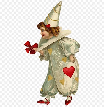 Harlequin Clown Valentine's Day Saint Valentine - clown 
