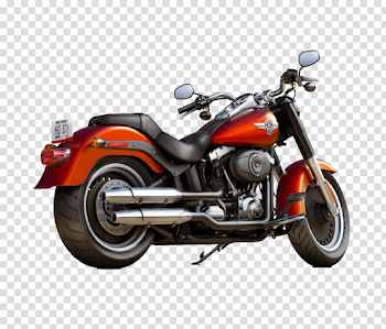 Harley Davidson Fat Bob PNG Image Background