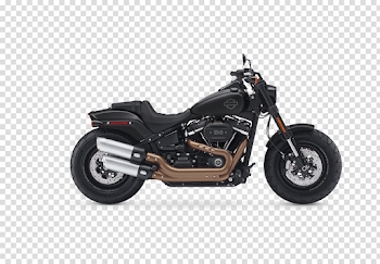 Harley Davidson Fat Bob PNG Photo