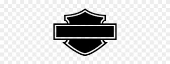 Harley Davidson Logo Silhouette Decorative Sticker - Harley Davidson Logo