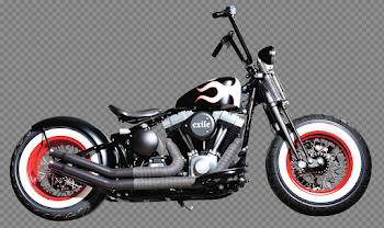 Harley-Davidson Motorcycle Softail Bobber Chopper - Harley ...