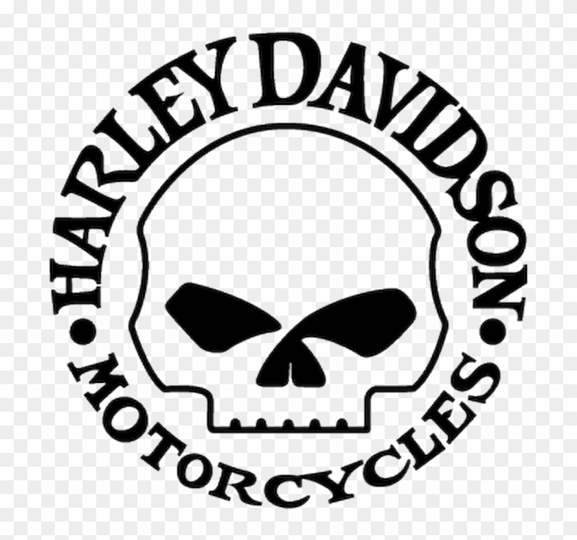 Harley Davidson Skull Decal 2nd Model Rh Lezebre Lu - Harley Davidson Willie G Skull