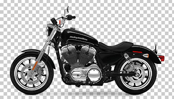 Harley-Davidson Sportster Cruiser Motorcycle Bobber PNG, Clipart ...