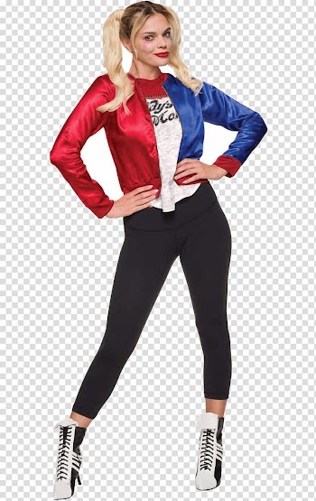Harley Quinn Suicide Squad Costume party Halloween costume, harley quinn transparent background PNG clipart