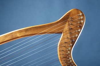 Harp Instrument Tuning Pins And Levers