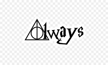 Harry Potter and the Deathly Hallows Wall decal Sticker - always vector 