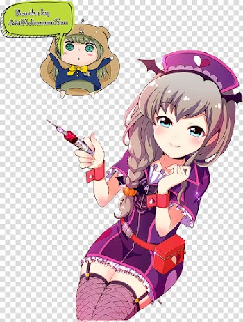 Haruka halloween render transparent background PNG clipart