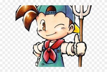 Harvest Moon Clipart Pumpkin Farm - Harvest Moon Back To Nature