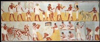 Harvest Scenes, Tomb of Menna | Free Photo - rawpixel