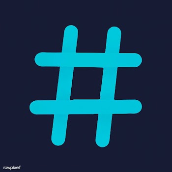 Hashtag social media icon vector | Free stock vector - 533157