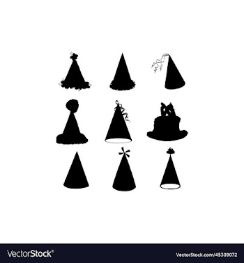 hat birthday celebration design