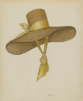 Hat (ca.1936) by Nancy Crimi. | Free Photo - rawpixel