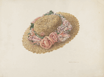 Hat (ca. 1941) by Juanita | Free Photo - rawpixel