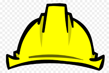 Hat Cartoon clipart - Hat, Construction, Yellow, transparent clip art