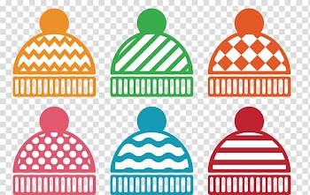 Hat , Color Christmas hats transparent background PNG clipart