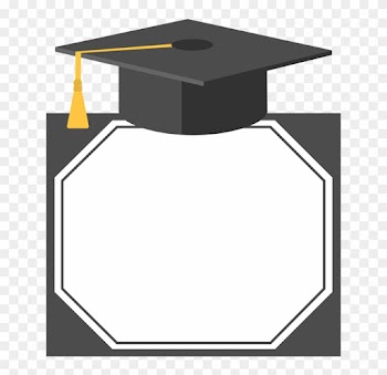 Hat Graduation Ceremony Bachelor's Degree - Graduation Cap Border Background