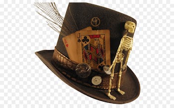 Hat Halloween costume Steampunk Playing card - Hat 