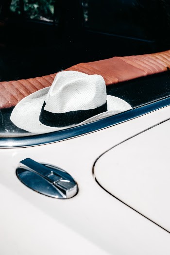 Hat in a car. Saw it in Klagenfurt, Austria
