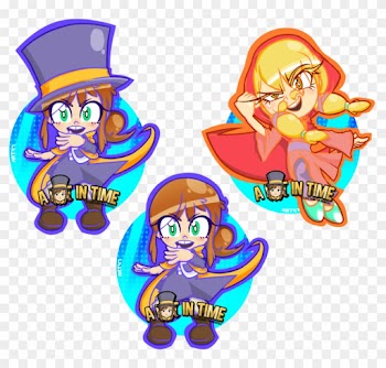 Hat In Time- By Level2select - Mustache Girl Hat In Time