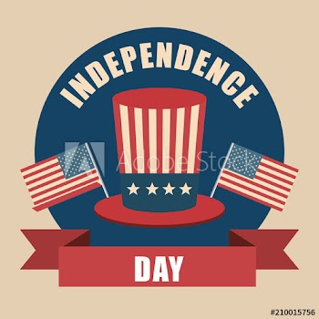 hat USA independence day celebration design