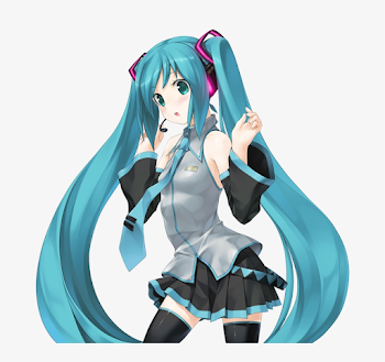 Hatsune Miku Clipart Transparent Background - Anime Hatsune Miku ...