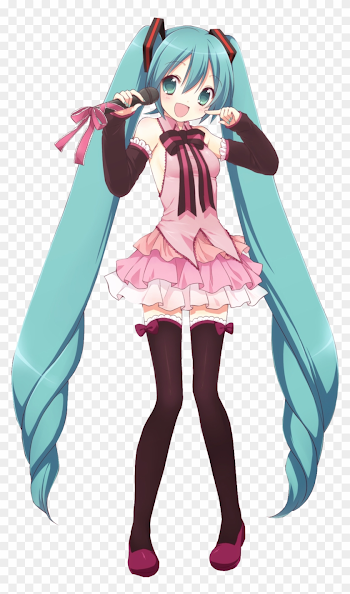 Hatsune Miku Png Hd - Hatsune Miku Anime Full Body, Transparent ...