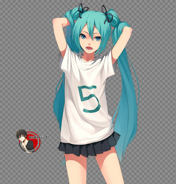 Hatsune Miku PNG Images Transparent Free Download | PNGMart.com
