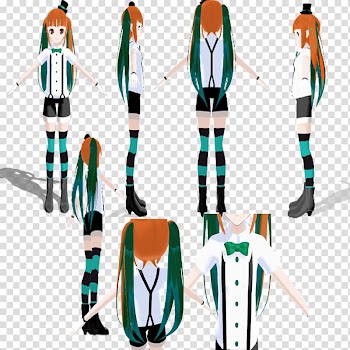 Hatsune Miku Pumpkin MikuMikuDance Vocaloid, hatsune miku transparent background PNG clipart