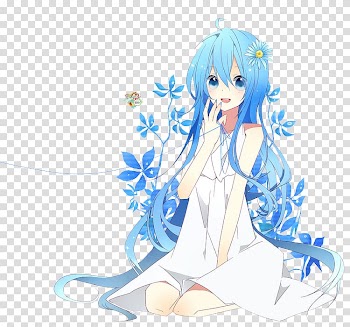 Hatsune Miku Vocaloid Chibi Anime, hatsune miku transparent background PNG clipart
