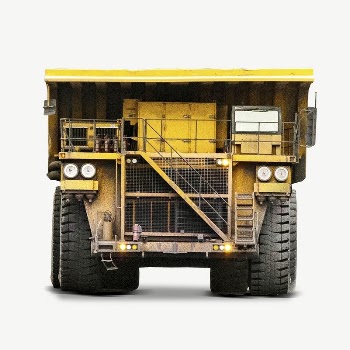 Haul truck collage element psd | Free PSD - rawpixel