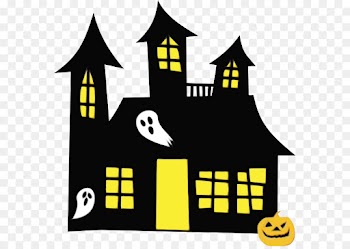 Haunted House, Drawing, House, Castle PNG