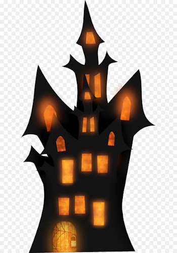 Haunted house Halloween Clip art - vector halloween 